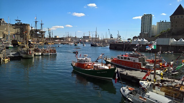 Port de Brest escale croisiere BLB Cruises et Shorex